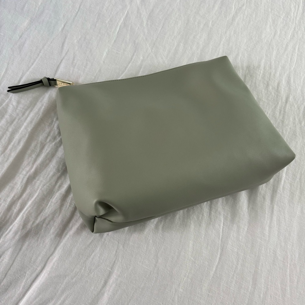 NEW Steve Madden large faux leather pouch